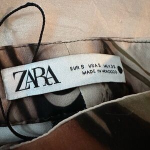 Zara Beige and Brown Garment
